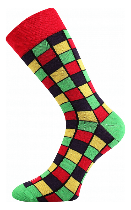 Bunte Socken Mit Wurfelmuster Sockies At