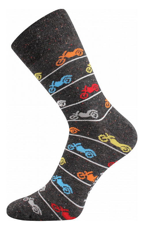 Bunte Socken Motorrad Sockies At